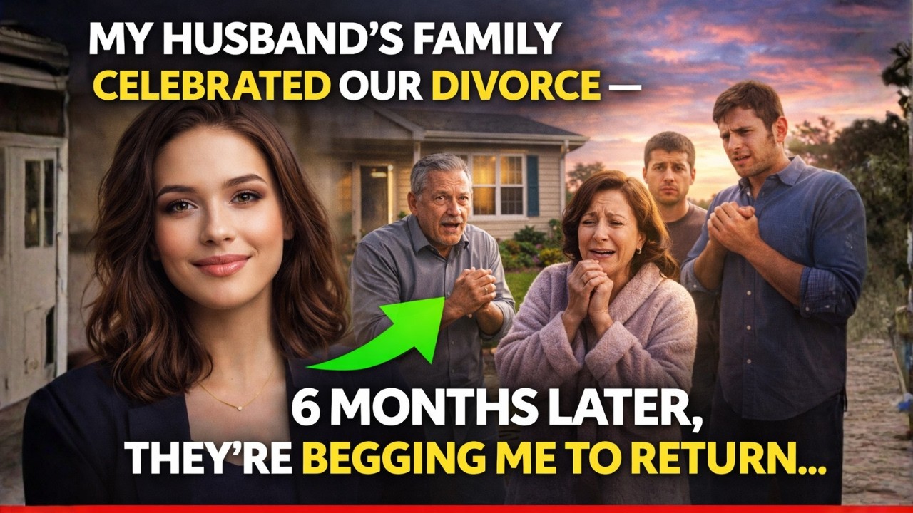 My Husband's Family Celebrated Our Divorce — 6 Months Later, They're Begging Me to Return...