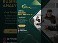 🌟 Join our Online Business Analyst Batch 🌟#careergrowth #job #education #opportunity #shorts #viral