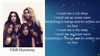 Fifth Harmony - Write On Me (Lyrics)