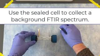 Prepare a sample of HCl gas for FTIR
