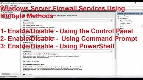 How to use Windows Firewall to block Hackers and Malware
