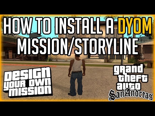 GTA San Andreas - Cadê o Game - Tutorial DYOM