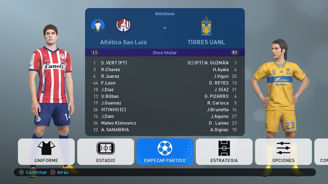 ATLETICO SAN LUIS VS TIGRES JORNADA 4 LIGA MX CLAUSURA 2024 - YouTube
