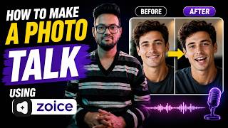 How to Make a Photo Talk Using Zoice | Turn Any Photo Into a Talking Video screenshot 1