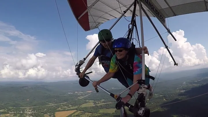 Lisa Maness Tandem Hang Gliding at LMFP   HD 1080p