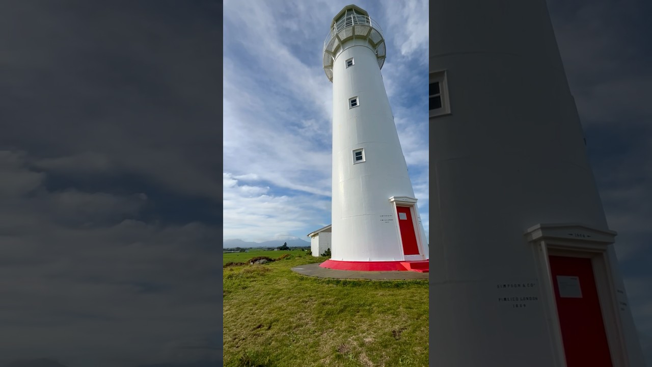 📍Cape Egmont Lighthouse is a must visit stop 💯Pungarehu, New Zealand 🇳🇿 