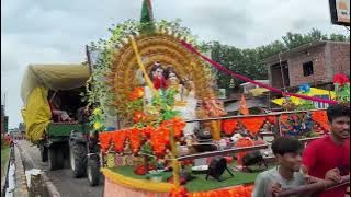UP और उत्तराखंड बॉर्डर पर कावड़ियों ने जमाया रंग || UP में कावड़ियों का जोरदार स्वागत !! Kawad 2025