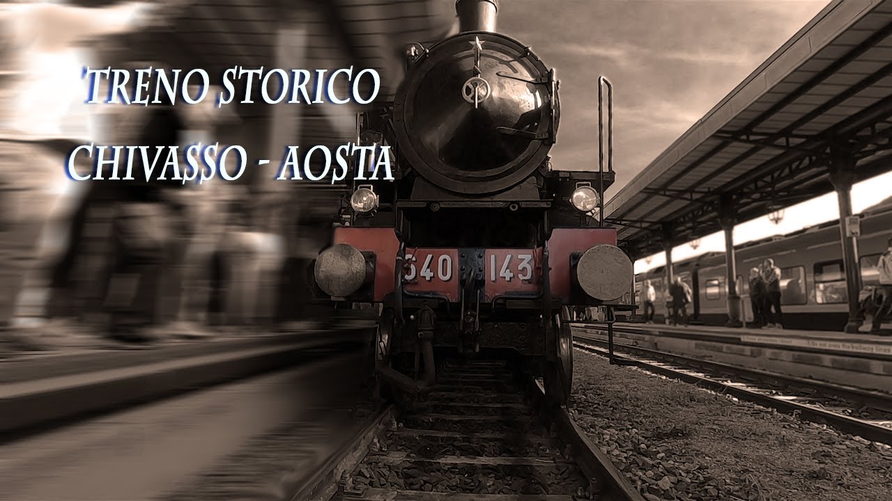 Treno storico Chivasso Aosta - 22 ottobre 2023