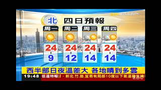 2023 0305 【1900東森晚間新聞】【氣象時間】