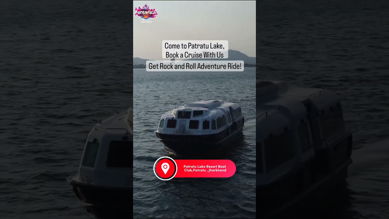 "Patratu Lake Resort - Your Gateway to a Rock & Roll Adventure Ride! 🚀 Book Your Cruise Now!"