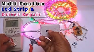 Multi Function Led Strip & Its Driver Repair || Multi Function Led Driver Repair