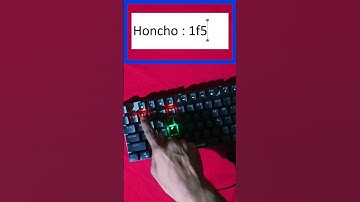 Honcho Symbols in MS Word  Unicode #keyboard #asmr #symbols