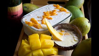 Mango Delight|Easy mango dessert recipe|fruit custard recipe|Mango pudding|fruite cream recipe screenshot 3