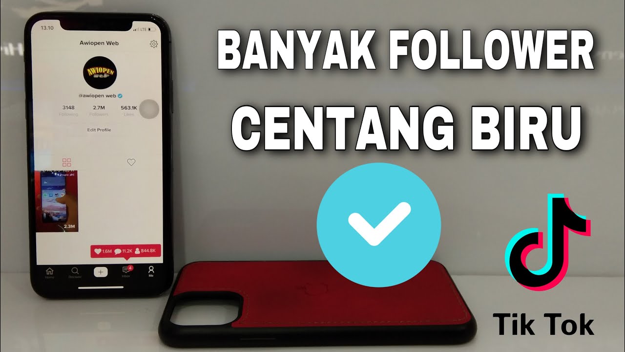 Cara Mudah Mendapatkan Centang Biru Banyak Follower Di Tiktok Secara Instant Youtube<script async src=