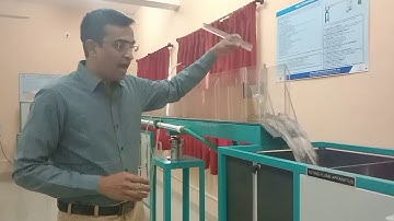 To Determine the Coefficient of discharge by V- notch or Triangular notch !! Fluid Mechanics-2 .