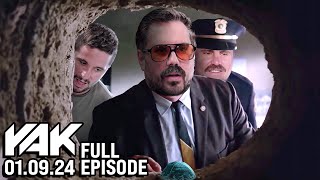 Brandon's Digging Tunnels to Avoid Dave Portnoy | The Yak 1-9-24