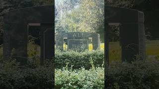The grave of Muhammad Ali
