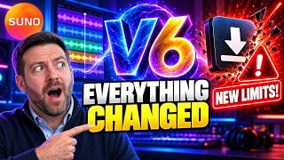 Suno V6 Explained: New Features, 3 Models & NEW LIMITS!