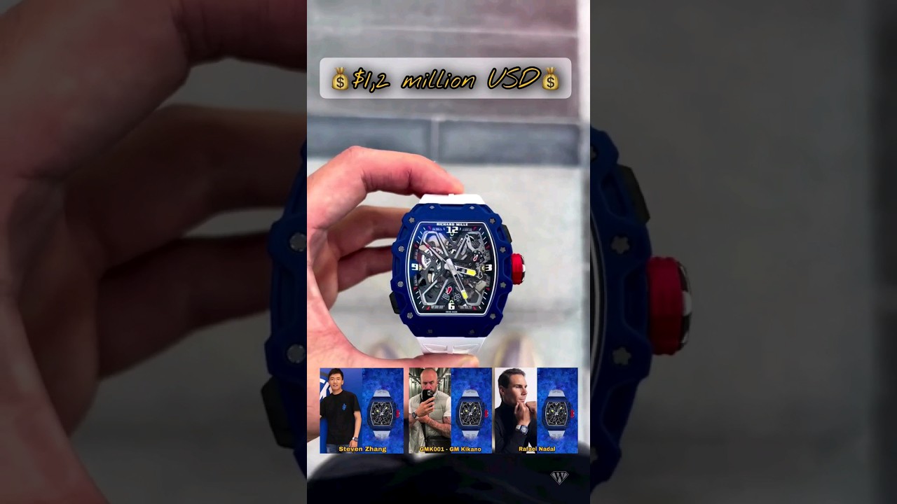 Richard mille 35-03 Rafael Nadal in blue Quartz TPT