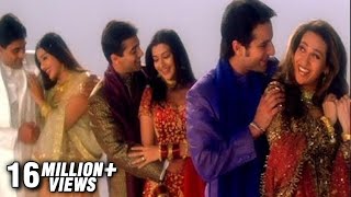 Hum Saath Saath Hain - Title Song - Salman Khan, Saif Ali Khan, Karishma, Sonali, Tabu, Mohnish Behl