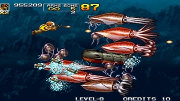 Metal Slug 5 (ROM Hack) Enemy Soldiers Magic Version - Stage 04 Part 2