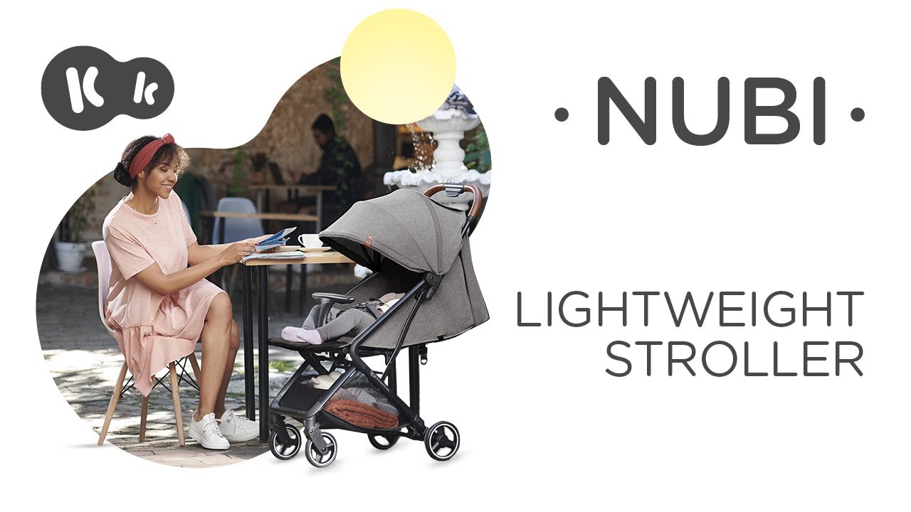 Kinderkraft NUBI lightweight travel stroller 