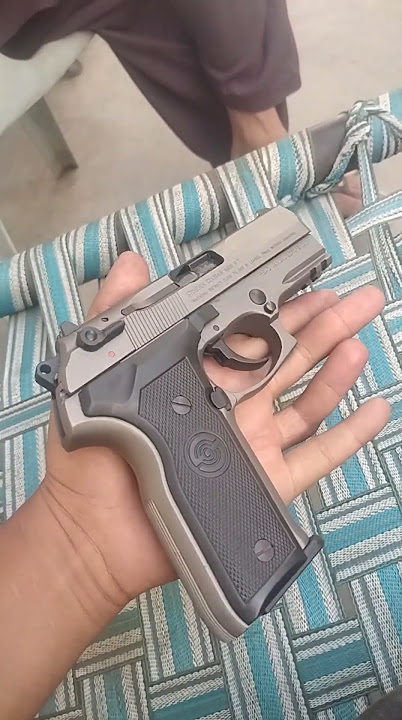 stoeger cougar 8000:f 9mm revolver action pistol#baby #gun