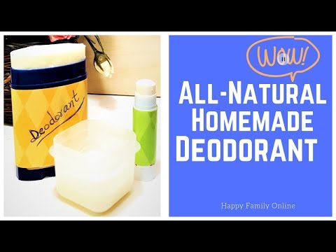 All-Natural Best Homemade Deodorant: Super Simple and Easy to Make | Natural Deodorant that works