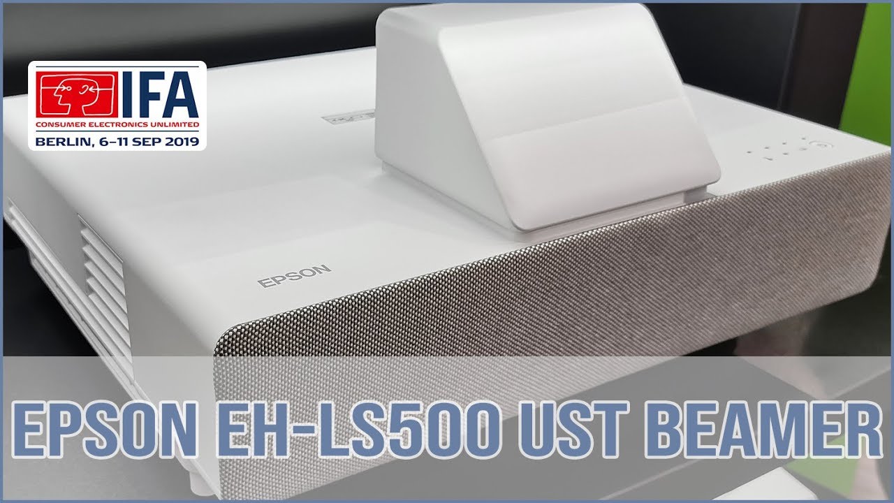 Epson EH LS500B/W 4K HDR Laser Projektor - YouTube