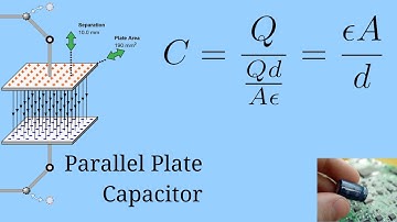 Deriving Equation for Parallel Plate Capacitors