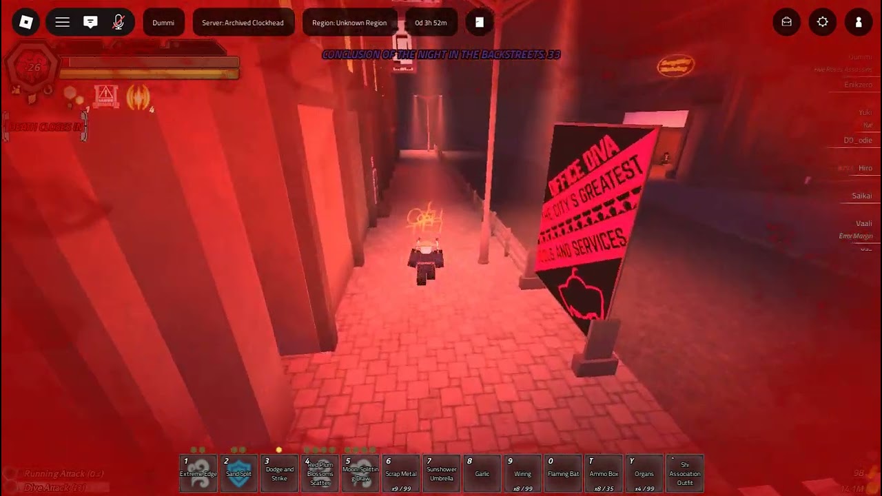 Unexperienced Permadeath fight | Archived