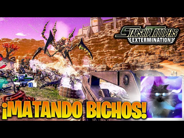 Matando BICHOS GALÁCTICOS 🐛🪐⭐ Starship Troopers: Extermination