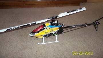 Align 3GX 450 Pro V2 basic hovering in Idle up