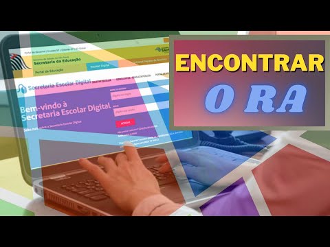 COMO ENCONTRAR O RA DO ALUNO 2021