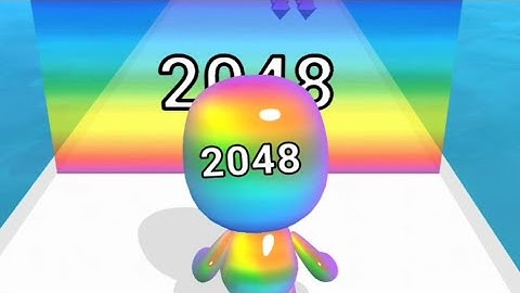 Man Runner 2048 - iOS Android all levels mobile gameplay 👌👍😎 walkthrough