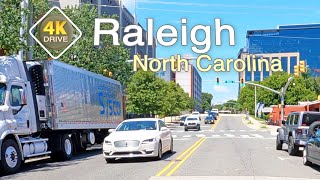 4K DRIVE USA [Raleigh] North Carolina NC GoPro Hero 9 driving