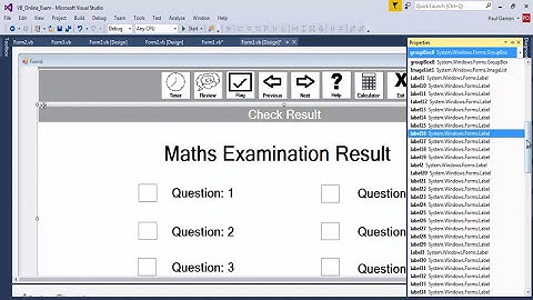How to Create an Online Examination System in Visual Basic.Net - Tutorial 3 of 3