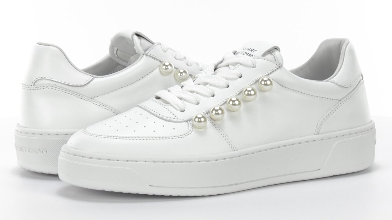 スニーカー VIC MATIE Woman Sneakers Pearl 1G3202DD22BQFT F68 Stuart Weitzman Courtside Pearl Sneaker SKU: 9965557 - YouTube