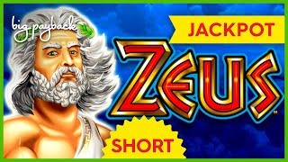 JACKPOT HANDPAY! Zeus Slot - $45 MAX BETS! #Shorts screenshot 5
