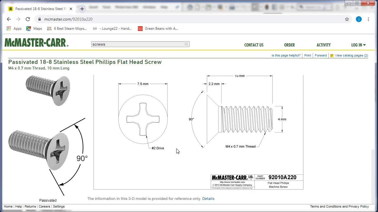 screws solidworks download mcmaster