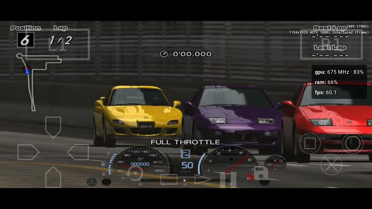 Gran Turismo 4 on Poco X3 Pro (SD860) 2X resolution 50 fps avg :  r/EmulationOnAndroid