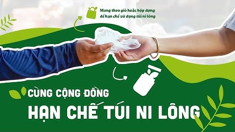 CÙNG CỘNG ĐỒNG HẠN CHẾ SỬ DỤNG TÚI NI LÔNG || DAM HANH PHUC