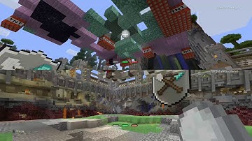 Minecraft Hunger Games splitscreen #2