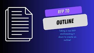 RFP to Outline