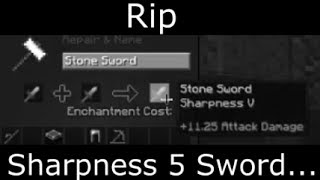 Saddest Moment EVER on this Channel *must watch* Sharpness 5 Sword Challenge | Hypixel Skywars |