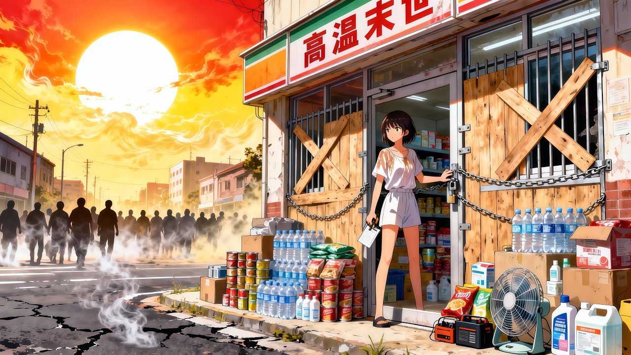 好闺蜜重生了，她告诉我高温100度的末世要来了，我赶紧囤物资。当我囤好物资躲进精心改造的防空洞后，她却哈哈一笑，说是骗我的。我正看着满屋的物资发愁时，却没想到末世真的来了！