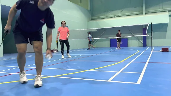 Solid Badminton Club Dubai | JP/Mia vs Faye/Allan