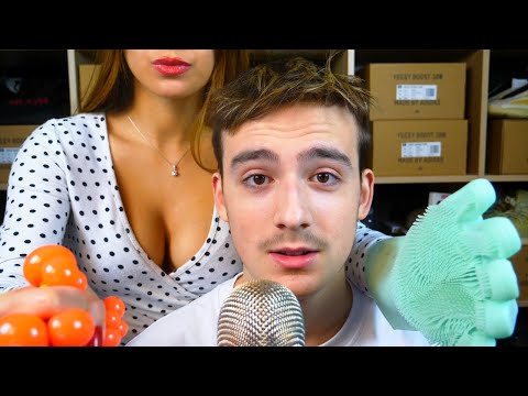 ASMR MY GIRLFRIEND GIVES ME TINGLES 😉