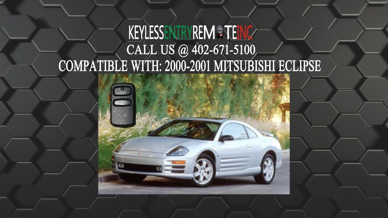 2001 Mitsubishi Eclipse Starter Location - Jarred Bradford