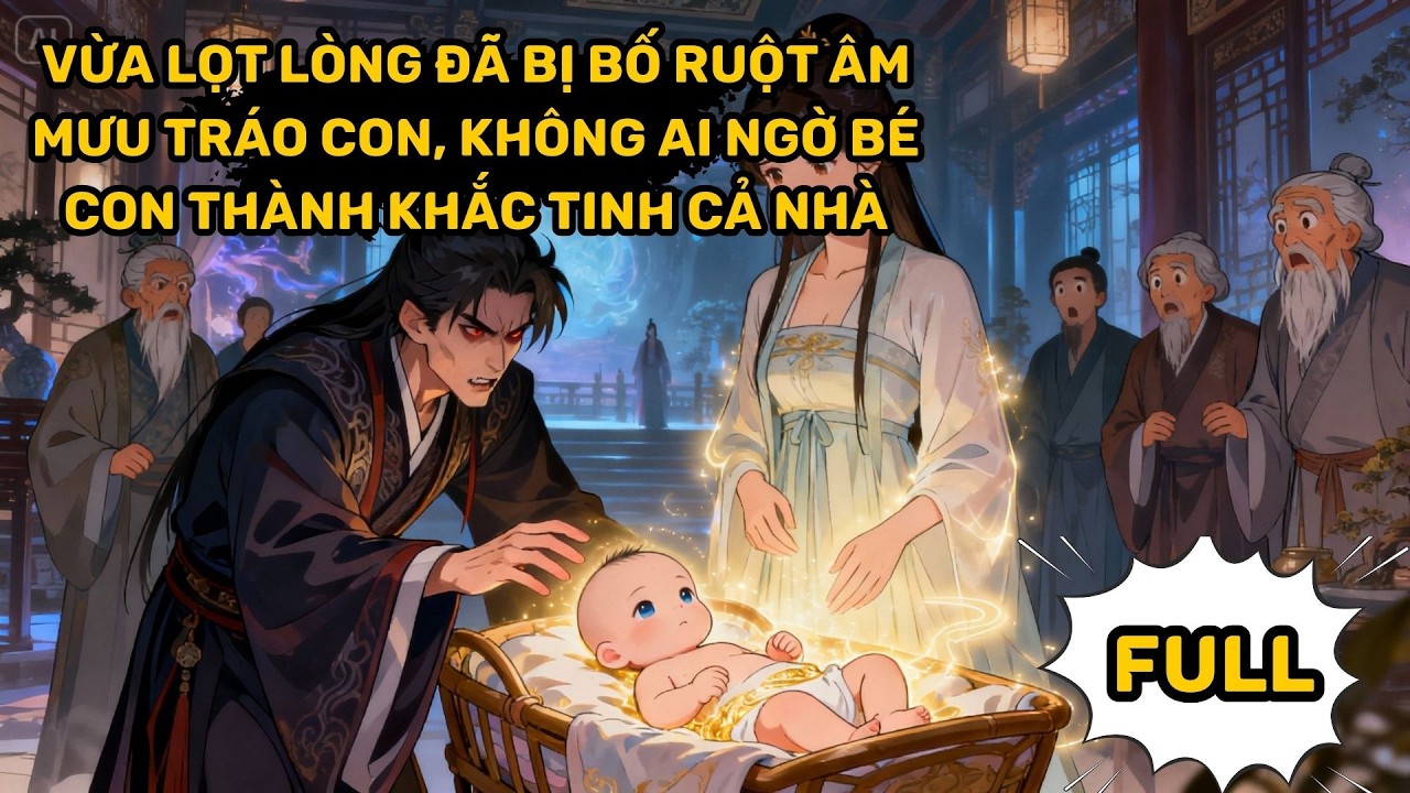 FULL PHẦN 1 - VỪA CHÀO ĐỜI ĐÃ BỊ ÔNG BỐ TRA ĐỊNH TRÁO CON, AI NGỜ BÉ CON LẬT KÈO CẢ GIA ĐÌNH